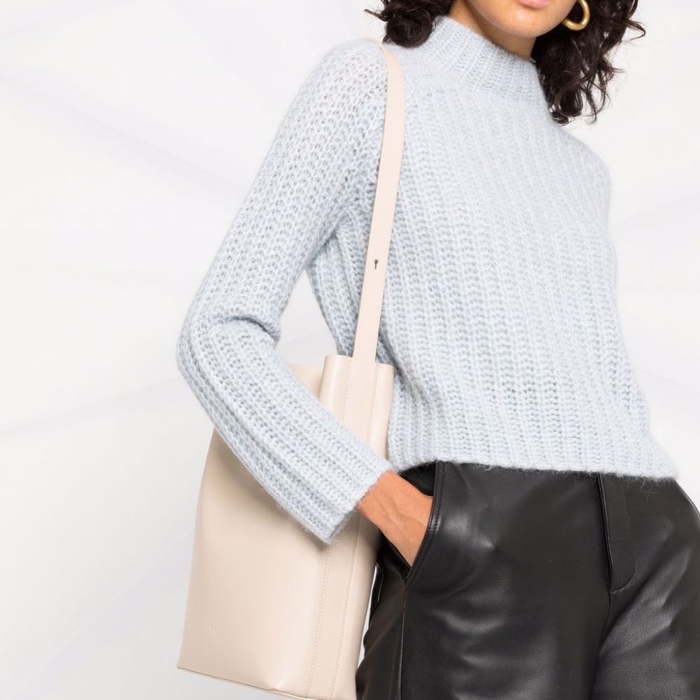 Vince high neck knitted jumper sz m